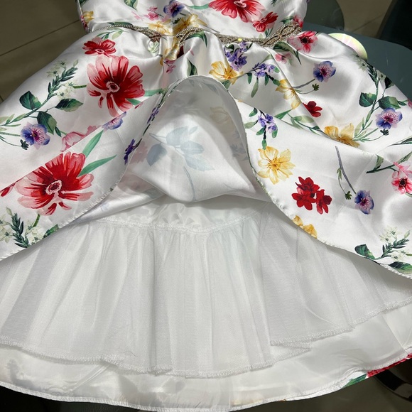 NWT Rare Editions floral embellished Dress size 16 - Picture 7 of 10